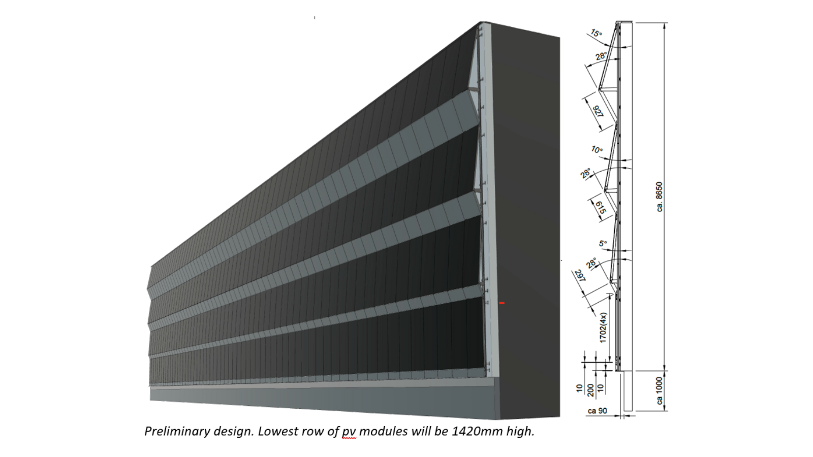 Project Van Caem Transporten - render - BIPV.world